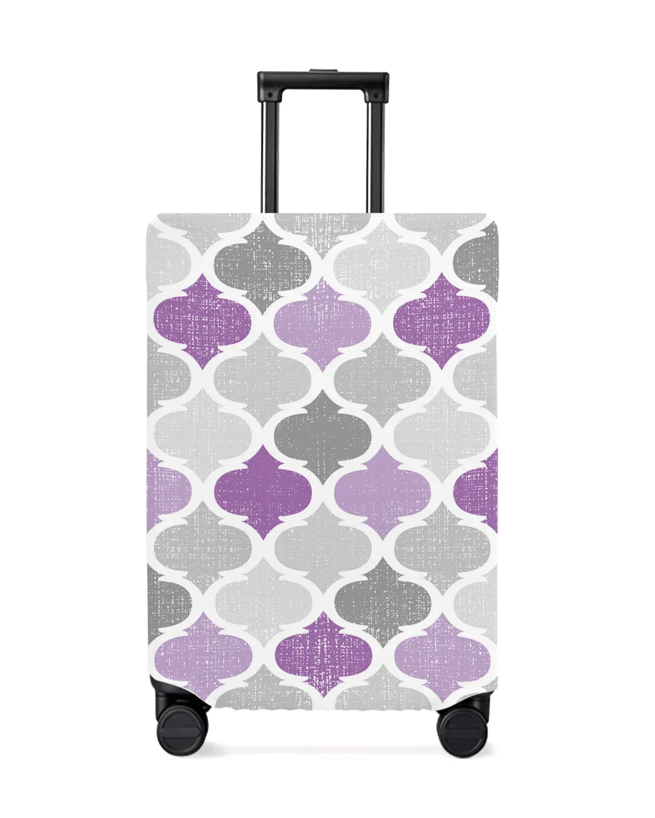 

Серый геометрический марокканский защитный чехол, дорожные аксессуары, чемодан, эластичный защитный рукав от пыли