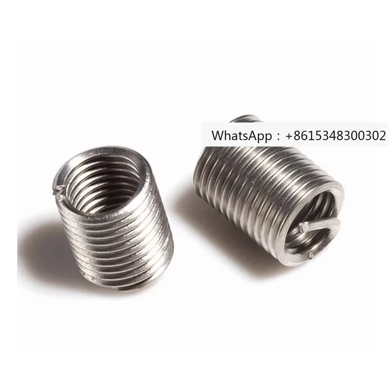 Extended steel wire thread sleeve non-standard customized steel wire tooth sleeve can be M8 * 1.25 * 6D