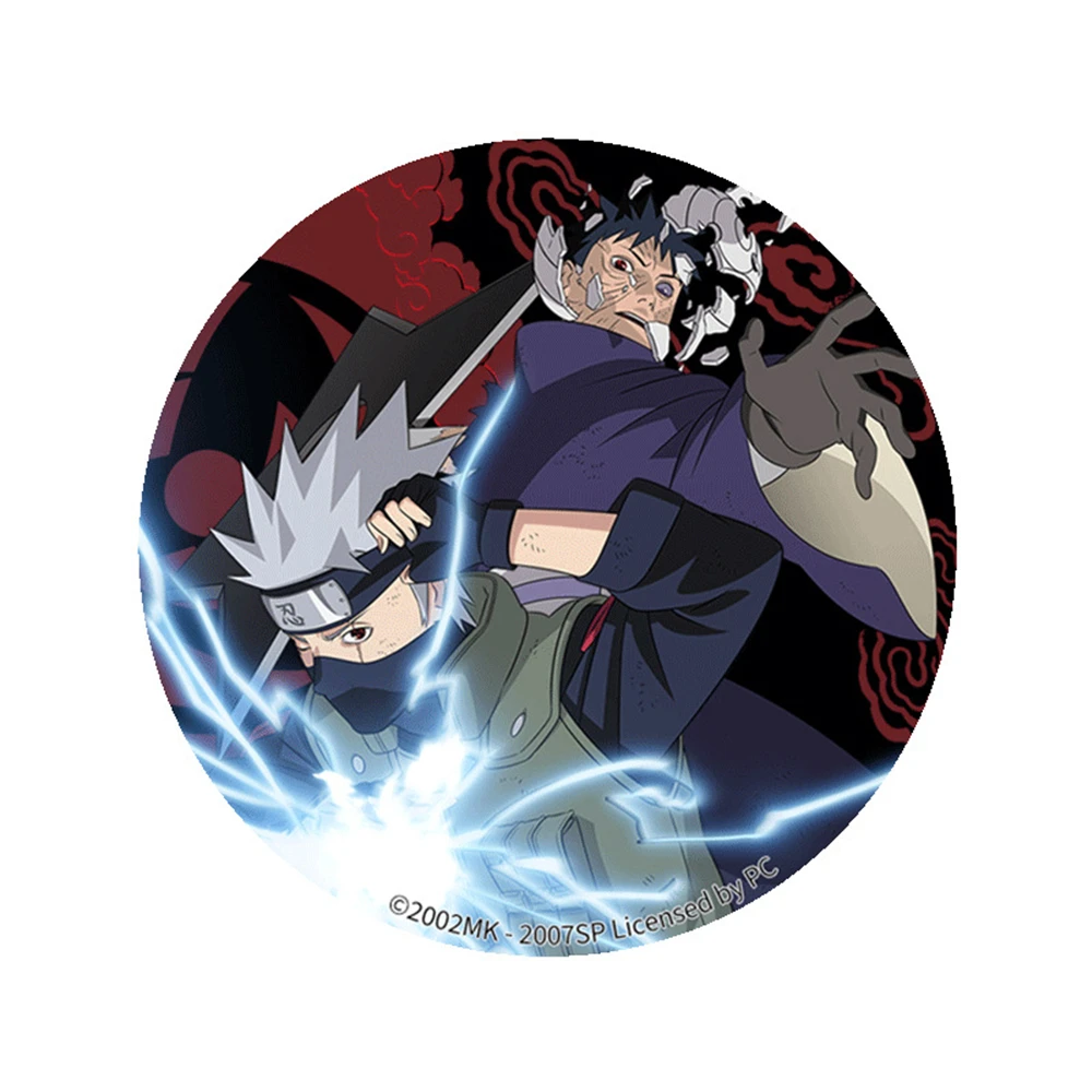 Anime Uzumaki Naruto Uchiha Itachi Madara Might Guy Hatake Kakashi Cosplay Kostüm Abzeichen Pin SPTE Weißblech Brosche Zubehör