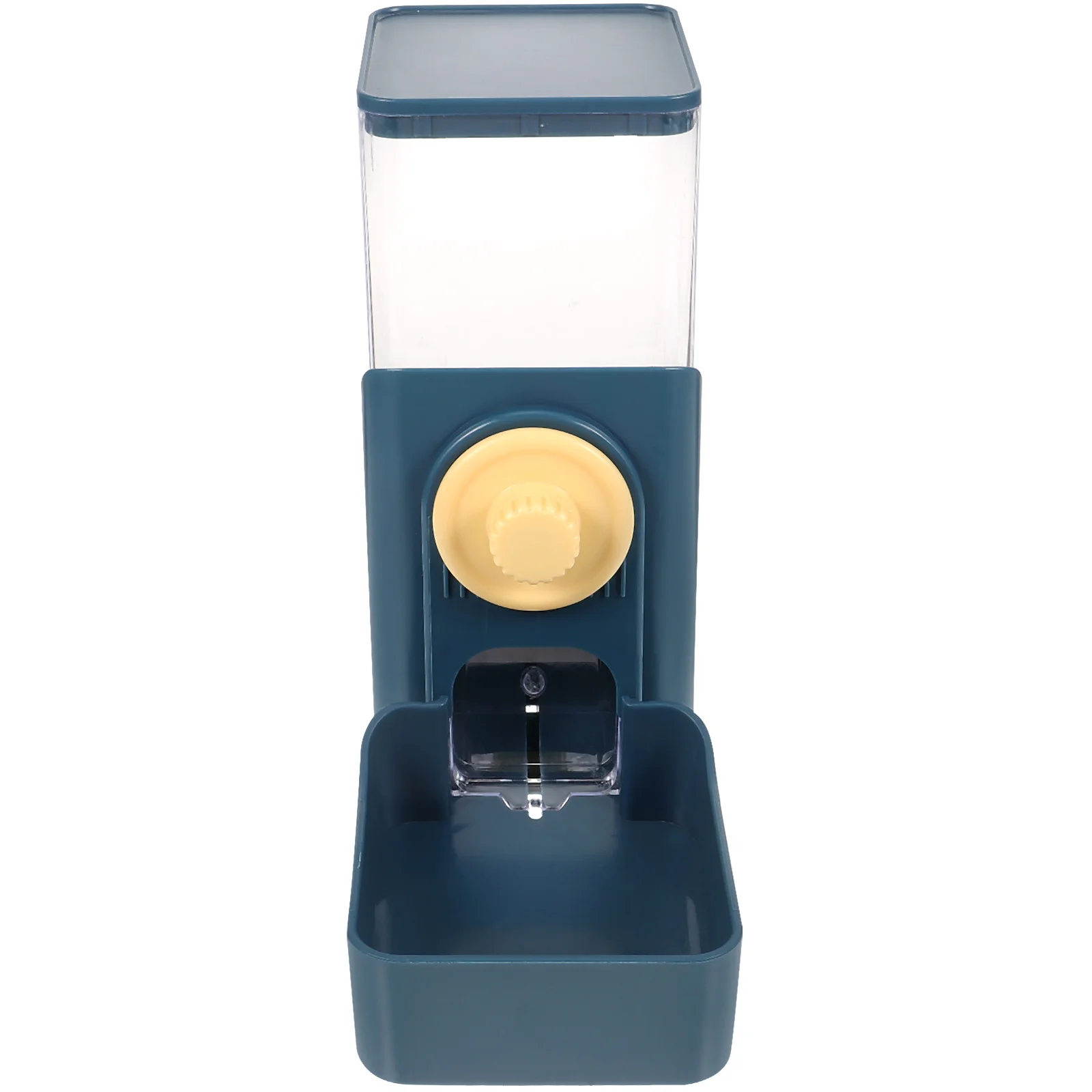 

Pet Feeder Square Automatic Food Dispenser for Hamster Hedgehog Small Pets PP Material Easy Clean Hanging Accessories