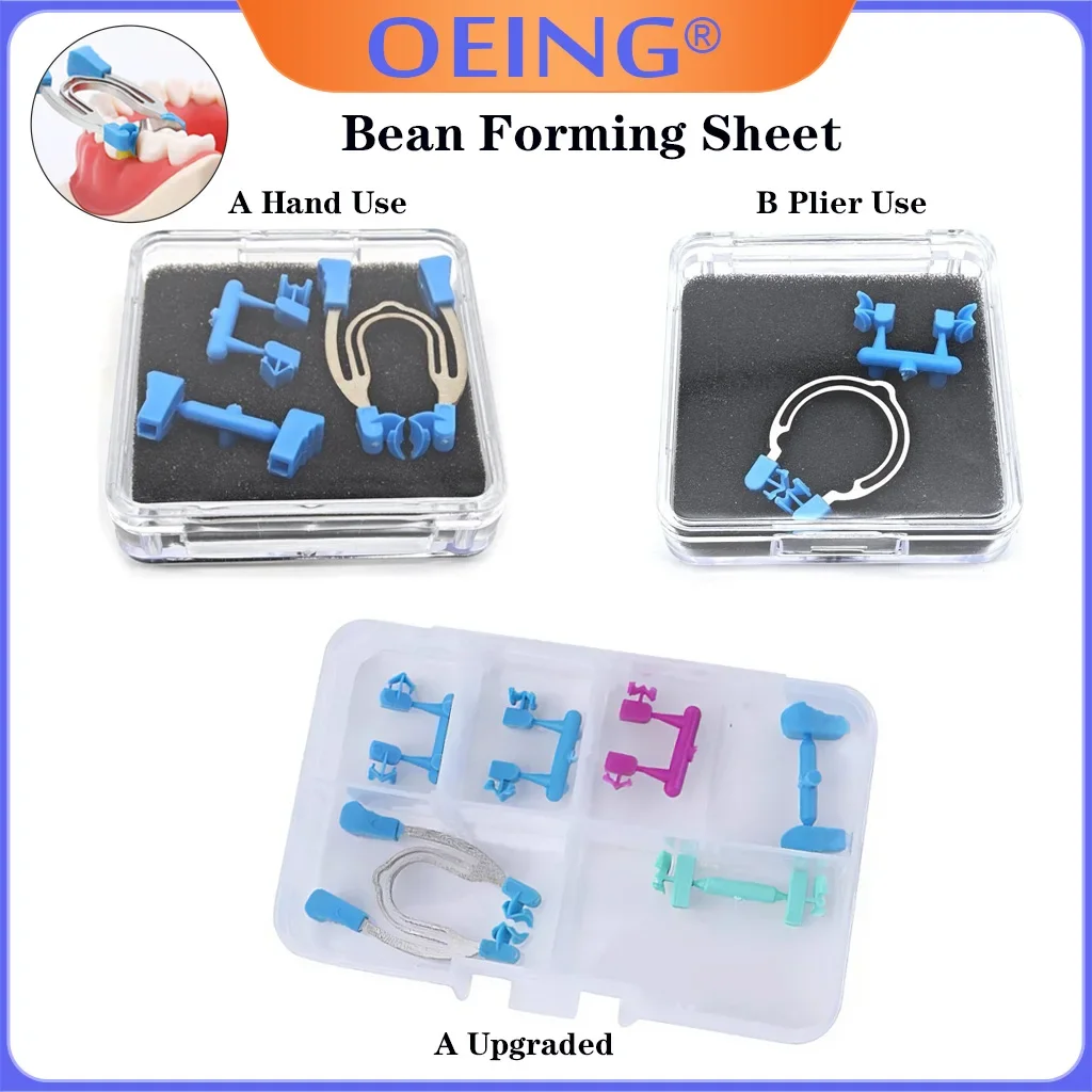 

1 Set Dental Sectional Contoured Matrix Clip Dentist Forming Sheet Matrices Clamps Wedges Metal Spring Rings Dentistry Tools