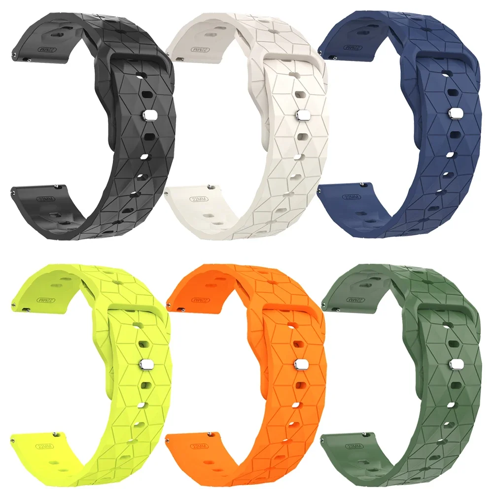 Sport Silicone 22mm Watch Strap For Garmin Forerunner 570 265 255Music Venu 3 2 Bracelet Vivoactive 4 HUAWEI GT6 Pro 46mm Correa