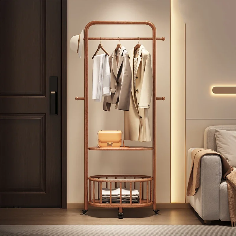 Space Saving Coat Racks Storage Standing Clothes Organizer Minimalist Coat Racks Hanging Modern Arara De Roupa Salon Furniture