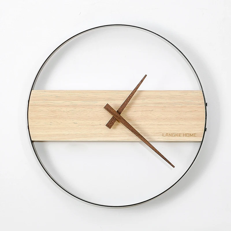 Simple Wall Clock Art, Personality, Creativity, Minimalist Clocks on The Wall, Household Clock Silence