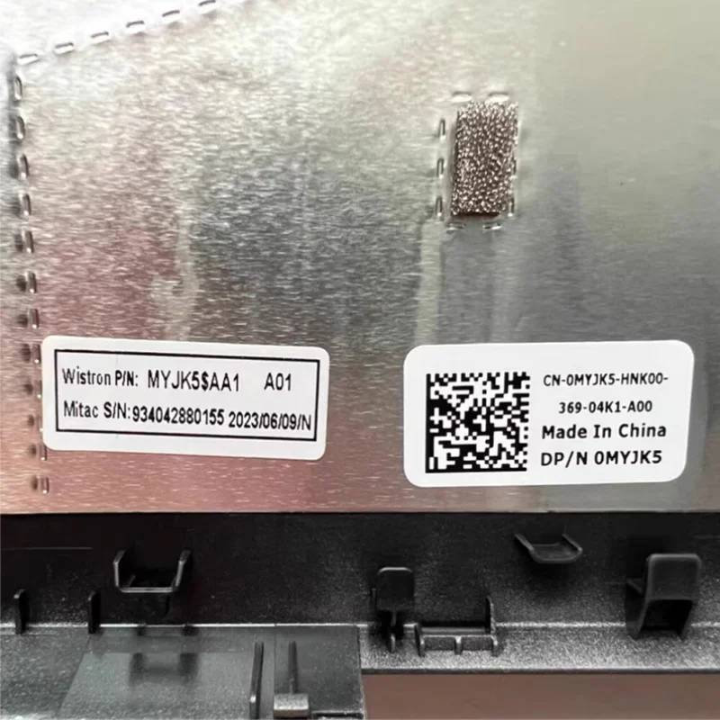 Para Dell Latitude 5540 Precision 3580 A Shell nueva cubierta trasera de pantalla 0MYJK5