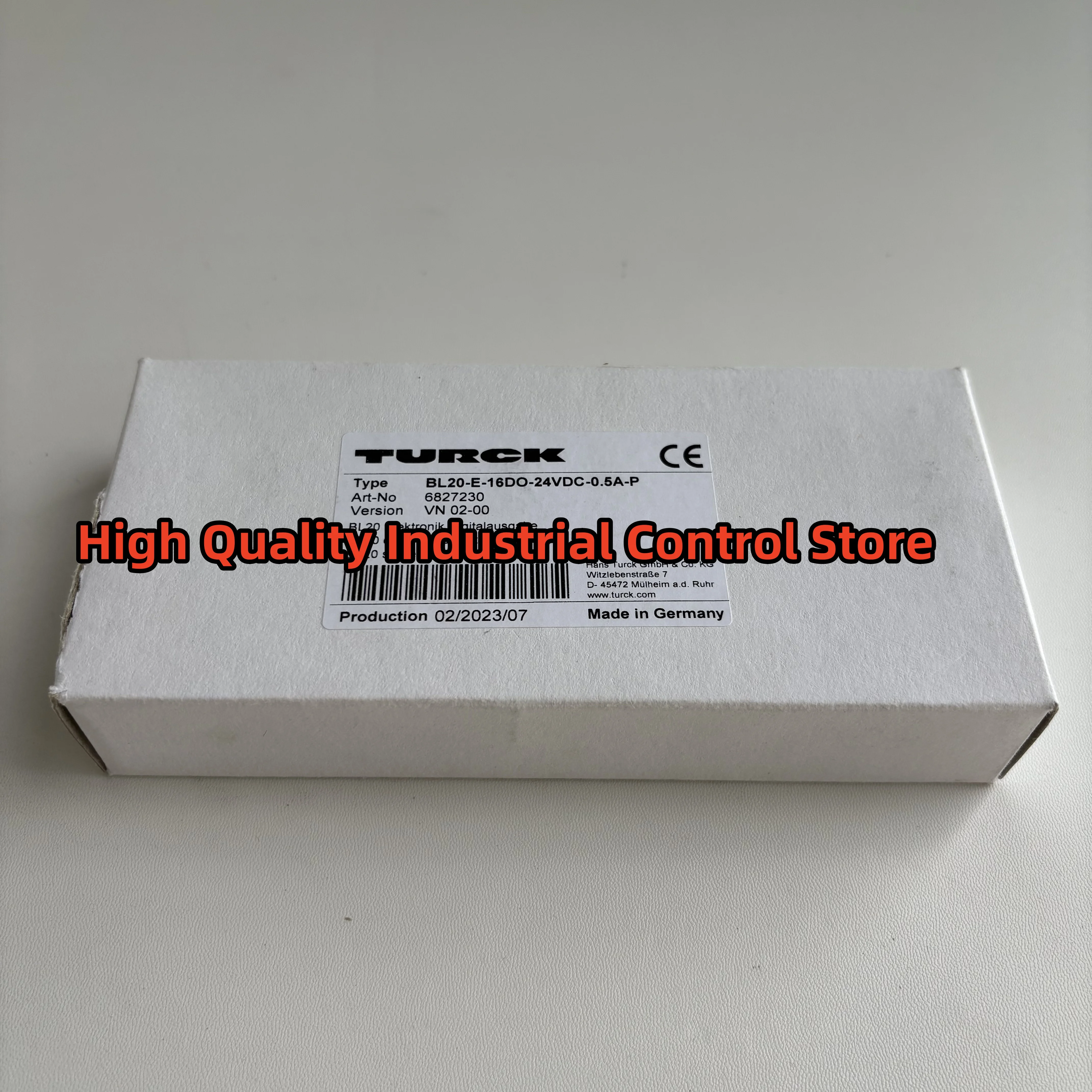 

PLC Module BL20-E-16DO-24VDC-0.5A-P 6827230 BL20-E-4AI-TC 6827367 new original