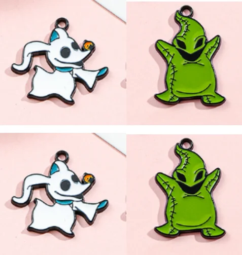 

10 Pieces cartoon Jewelry Making Pendant DIY Earring Necklace Bracelet Accessories Alloy Diy Decoration Pendant