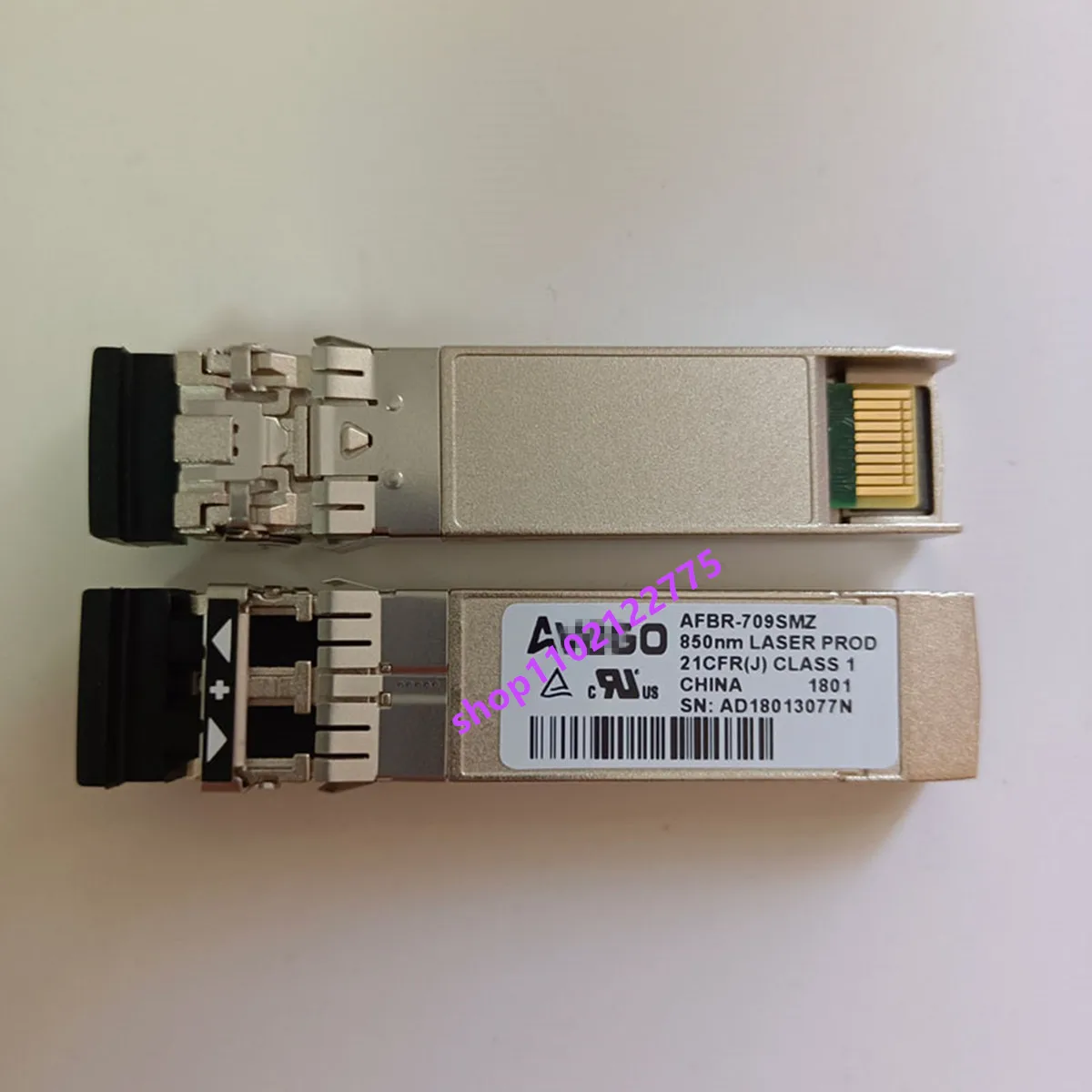 

AVAGO 10GB SFP модуль AFBR-709SMZ 850nm lc-lc SFP/10G сетевой адаптер общий переключатель/Avago 10G волоконный SFP общего назначения