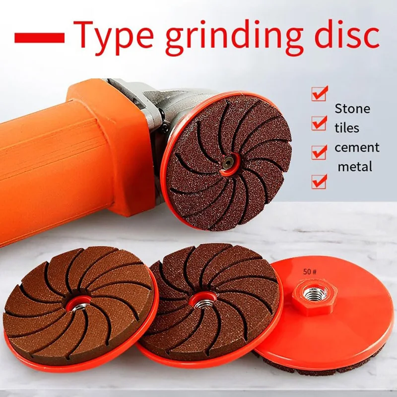 1 Pcs 80 mm Multifunctional Integrated Grinding Wheel 100 Type Angle Grinder Edging Polishing Disc For Ceramic Tile Metal Stone