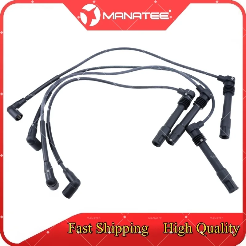 

​A set Ignition Wire 1.6L For VW Polo (9N/9J1) 2002-2006 Bora (9D2) 2000-2008 Golf 4 (1J1) 2003-2010 Skoda Fabia 1999-2014 1.4L
