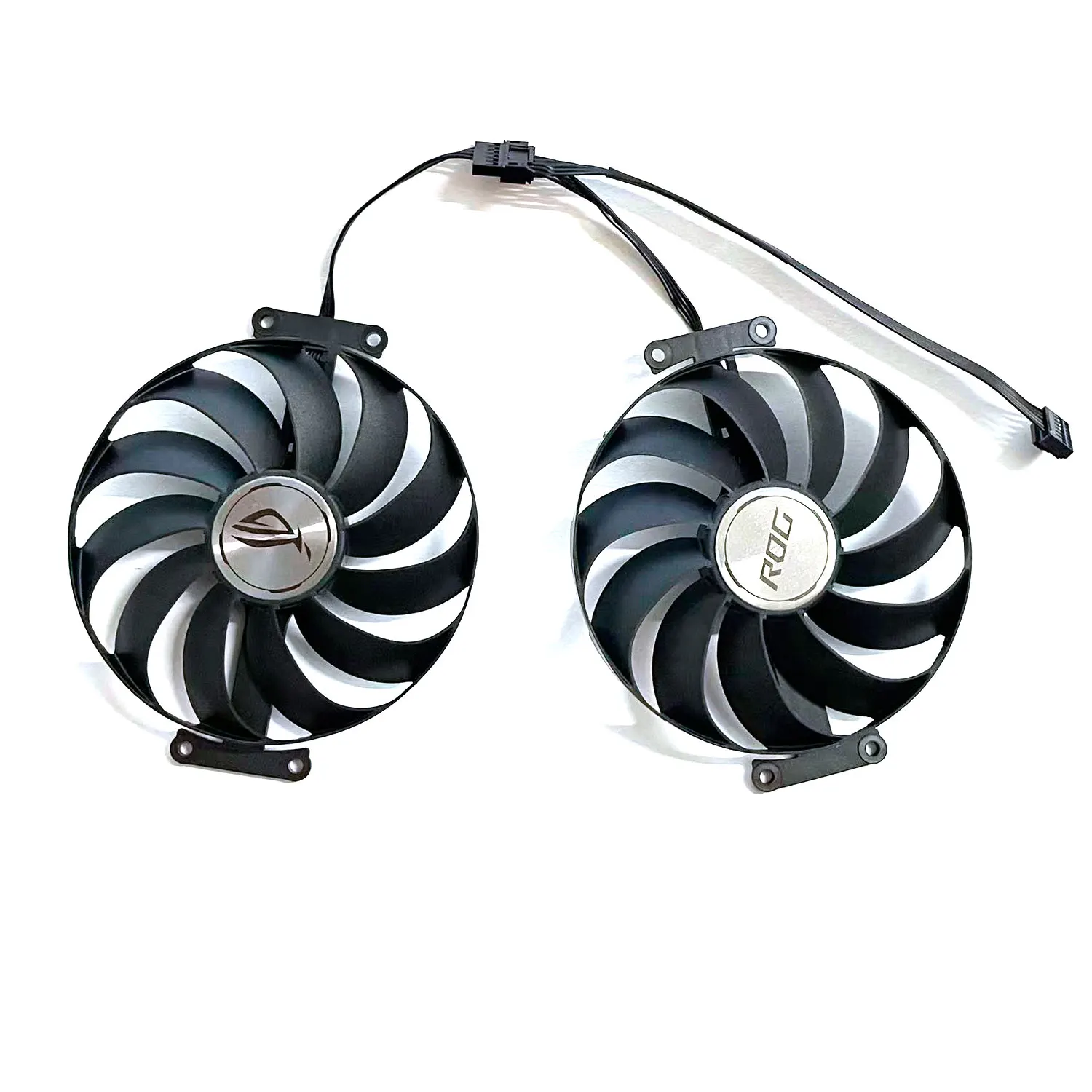 

LZQLY Original new GPU CF1010U12S T129215SU 7PIN 95MM suitable for ASUS ROG-STRIX-RX6600XT-O8G-GAMING graphics card cooling