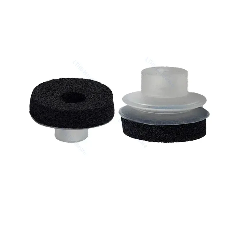 Pneumatic Vacuum Suction Cup Sponge Sucker Silicone Nozzle 8mm Mounting Hole Robot Injection Manipulator Part for Rough Surfaces