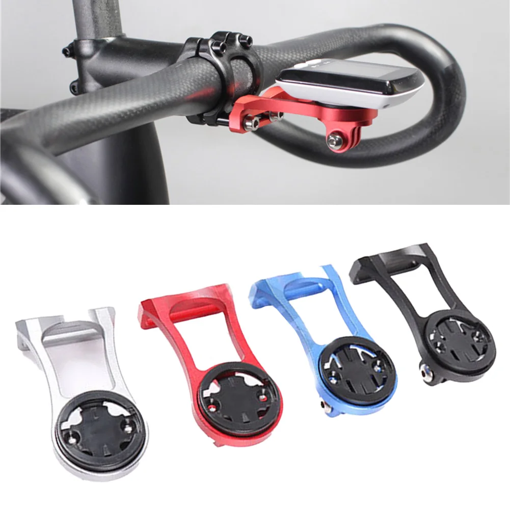 

Enhance your bike's appearance and functionality with this aluminum alloy handlebar extension bracket for Garmin meters