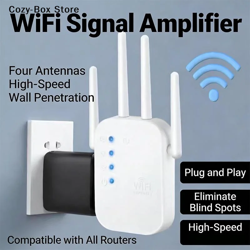 [ZY]WALRAM 300Mbps Wireless WiFi Repeater 2.4G Signal Router 802.11N Long Range Wireless WiFi Extender Amplifier WIFI Booster