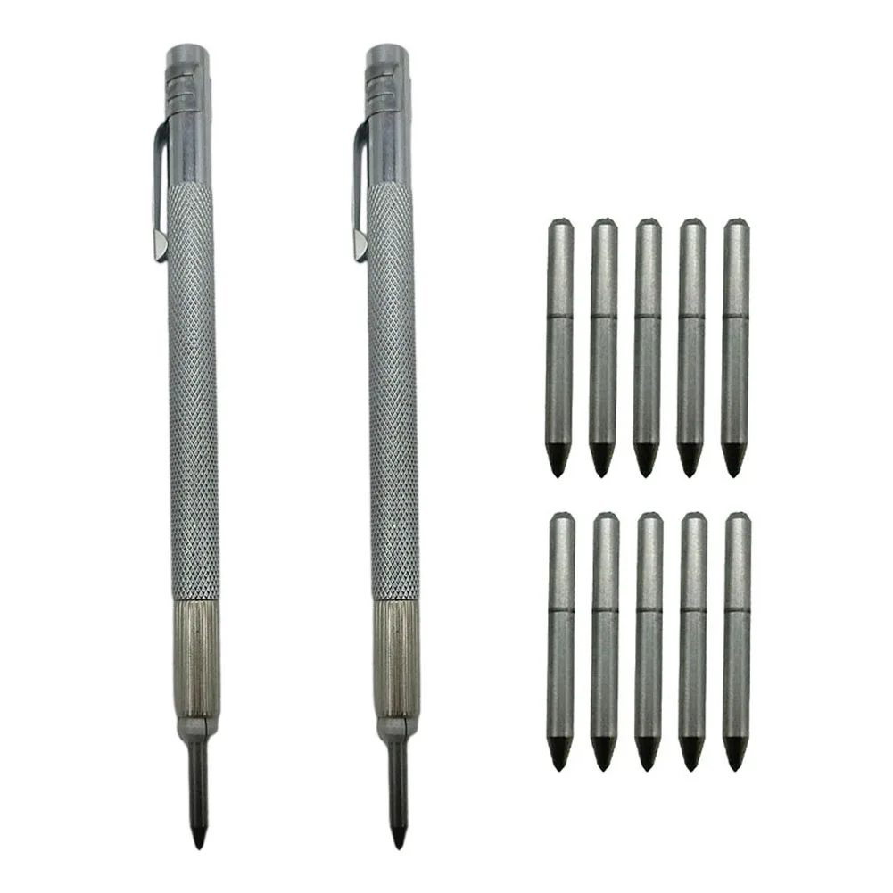 Scriber Pen With Carbide Tip Diamond Metal Marking Engraving Pen Marking Tip For Glass Ceramic Metal Wood Carving Scribing Tool