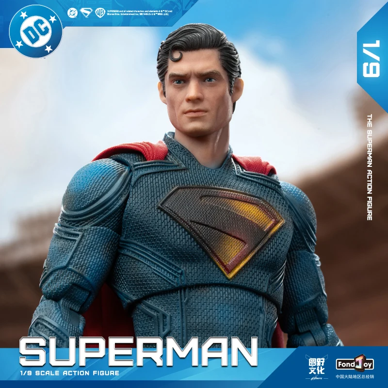 

New FondJoy DC 1/9 Action Figure Battle Damaged Superman DC New Superman Collectible Model Super Hero Display Toy Gift for Boys