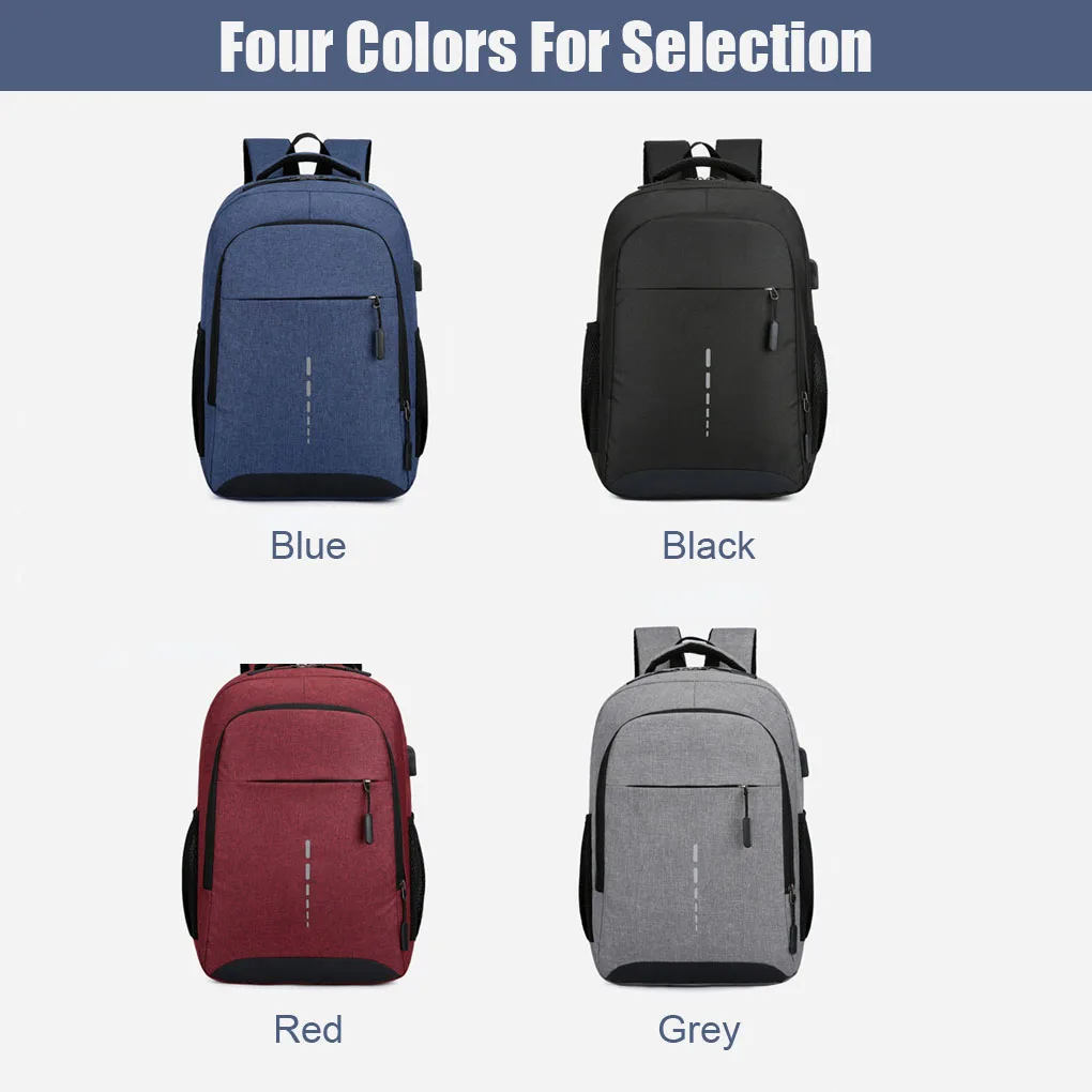 Mochila de ocio para hombre, morral resistente con carga USB, antisalpicaduras, antiarañazos, multicapa, dividida, ideal para viajes, negocios, ocio