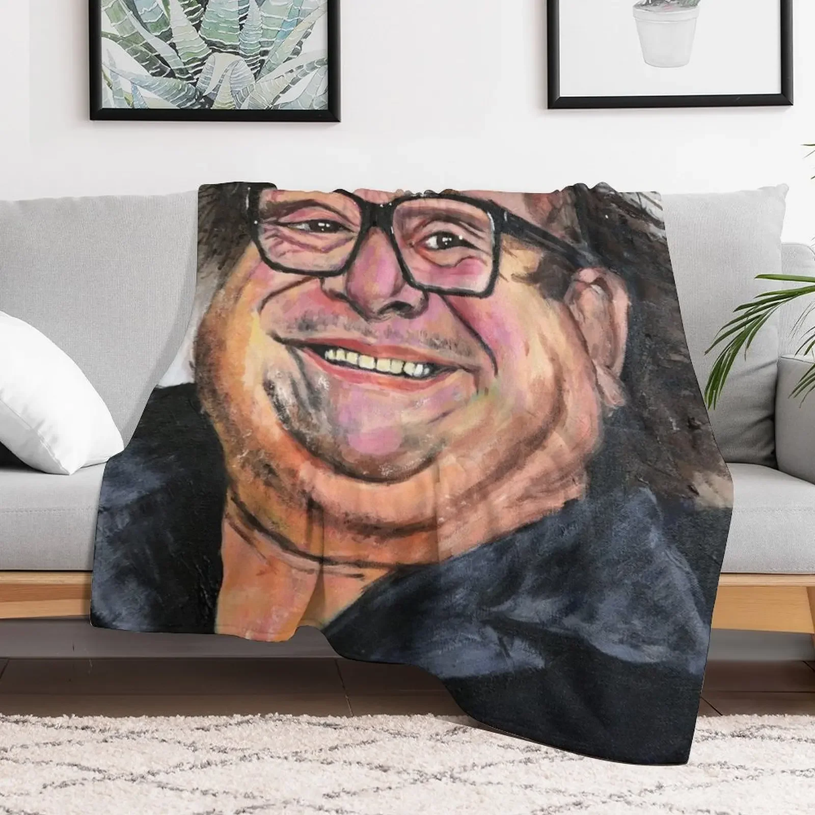Its Always Sunny with Danny Throw Blanket Anti Shedding Soft Fuzzy Blanket for Home