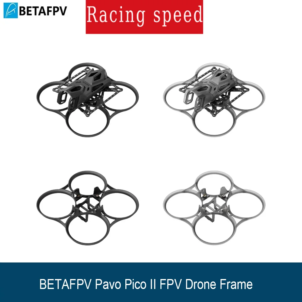 BETAFPV Pavo Pico II O4 Air Unit Conversion Kit, Frame Adaptor Bracket for O4 Pro, Easy Installation DIY FPV Drone Part