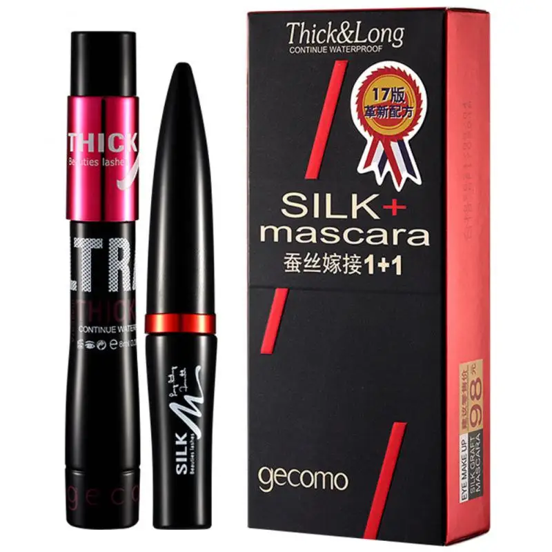 1 ~ 5 Stück Mascara Creme Natur Samt dichten Bürsten kopf wasserdicht und langlebig Wimpern Make-up-Tool lockige Stern Wimpern