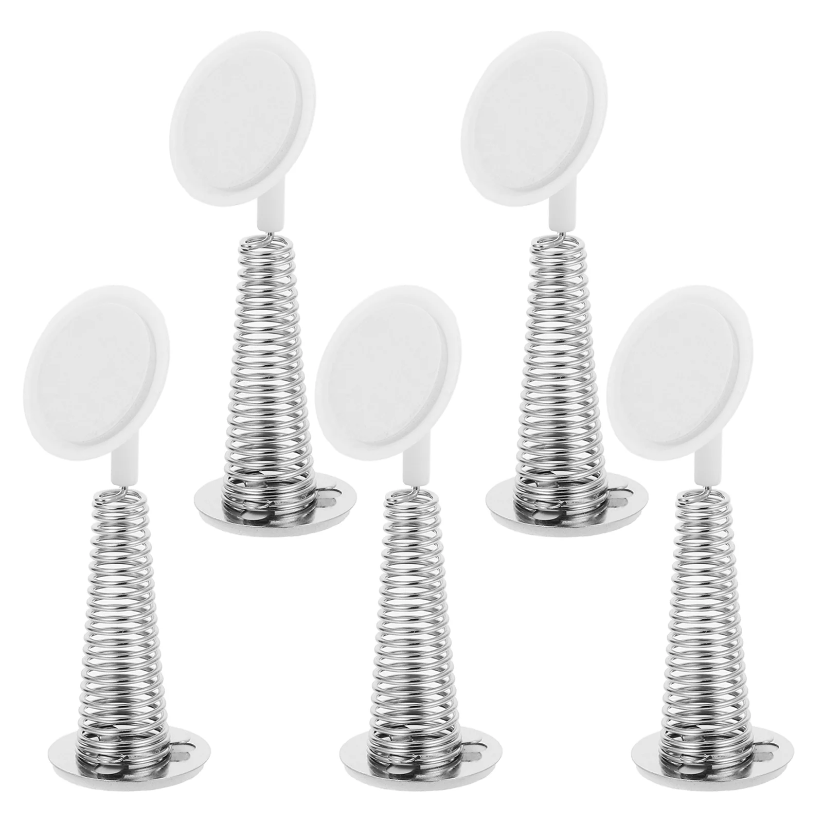 5 Pcs DIY Spring Base Experienced Toy Clay Ornament Swing Head Metal Shaking Space-saving