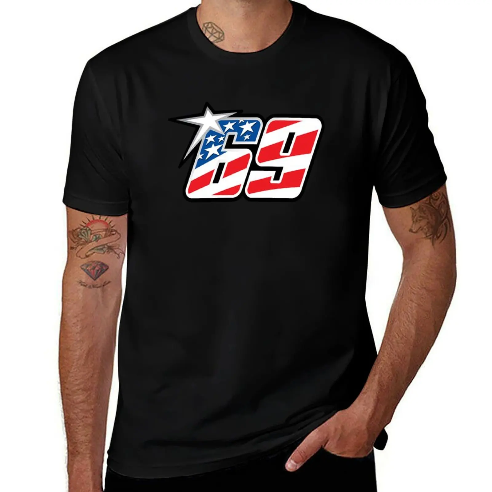 

nicky hayden T-Shirt Sweat Absorbing Sports Tee Shirt