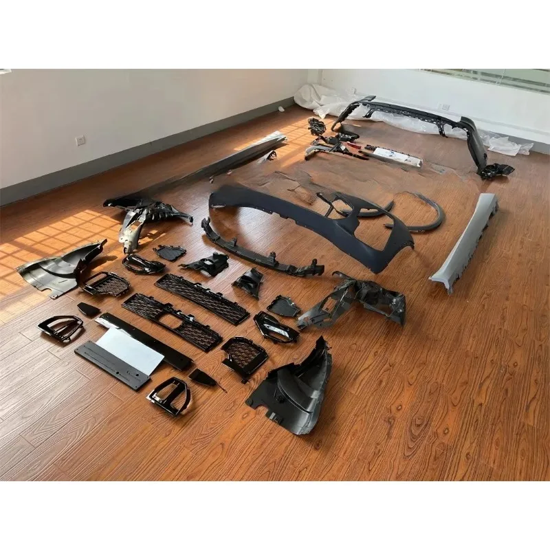PP Plastic Vehicle Outer Decoration Accessory Sport Style Front Surround Upgrade Modification Body Parts