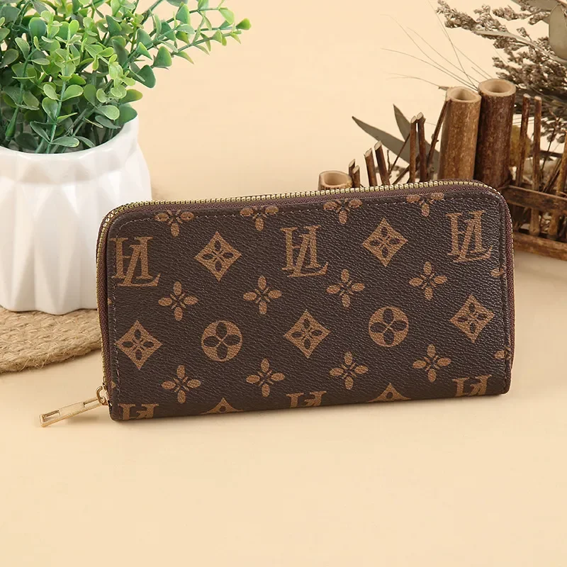 

Modern Style Long Ladies Purse Double - Layer Multi - Purpose Wallet Fashion Items With Environmental Protection Multi - Use 202