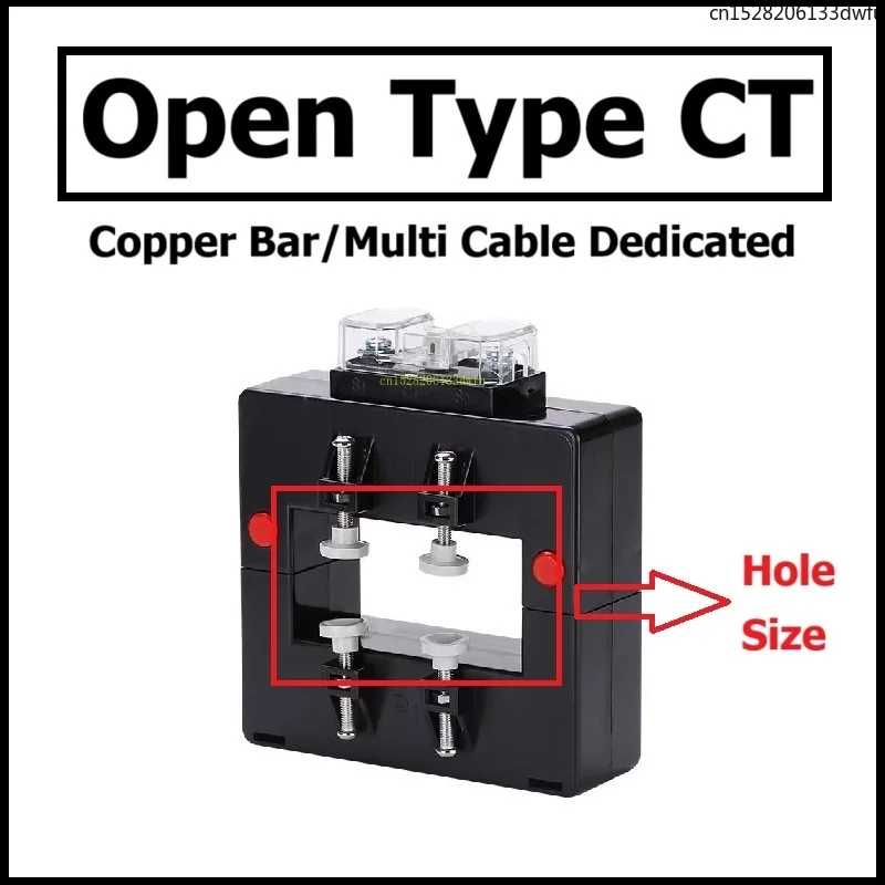 Open Close Type CT Current Transformer Square Hole Copper Bar Separation  AC 1000/5 1500/5 2000/5 2500/5 3000/5 4000/5 5000/5