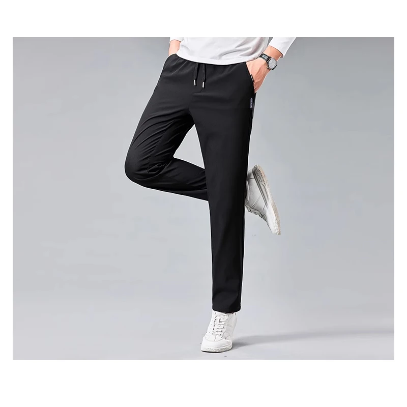 

Рабочие брюки мужские модные брендовые весна-осень 2024 Новинка молодежные модные свободные облегающие функциональные с оборками и рукавами