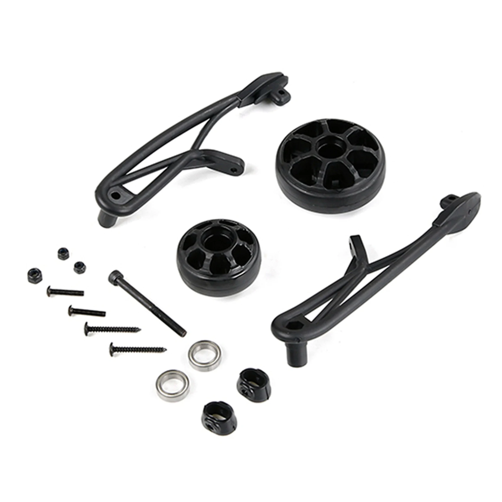 FBIL-4Pc 8MM Schokdemper Toren Vormige Balg Demping Stofkap Kit Voor 1/5 Hpi Baha Km Baja & 1Set Achterstaart Katrol Kit