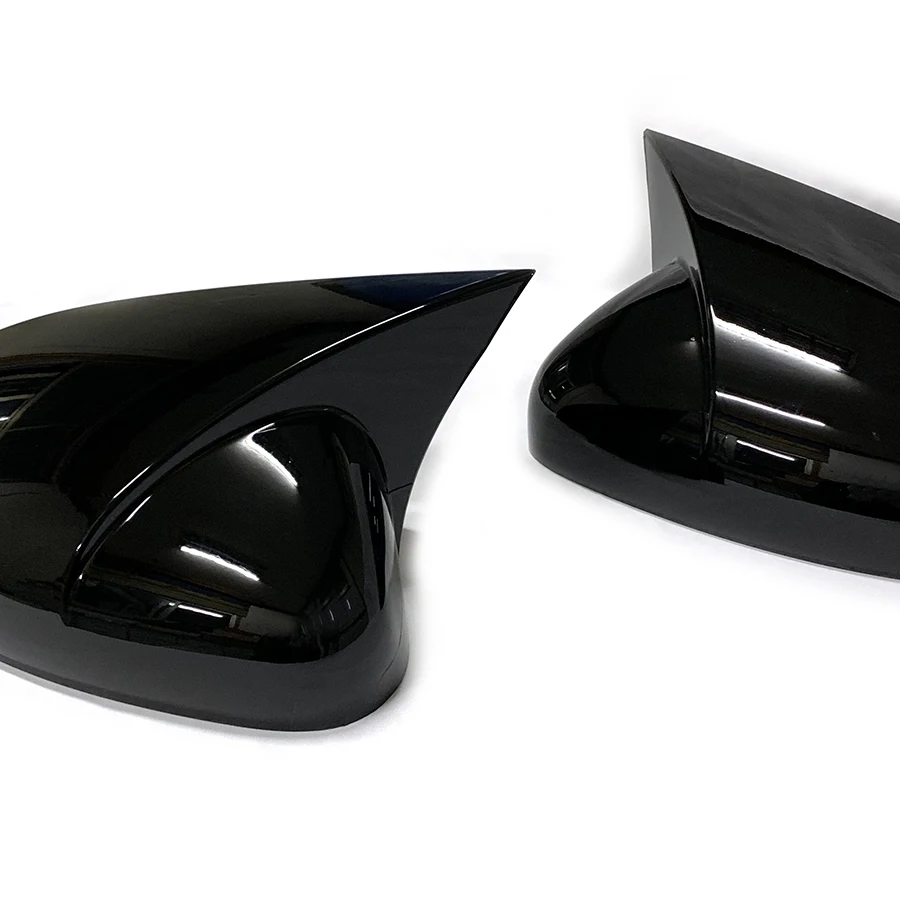 ABS Sticking Side Mirror Cover For Honda City 2021 - 2022 Auto Rearview Ox Horn Mirror Door Rearview Mirror Cover