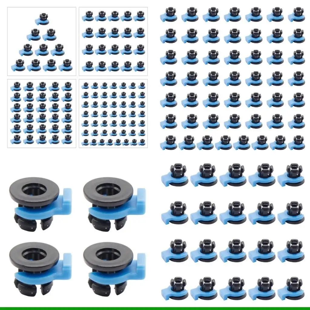 

U55C 10/20/30/50Pcs Clip Pipe Embedded Clamp Bowden Coupling for Metal Heatsink
