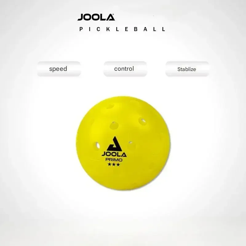 Joola Primo Pickleball Ball40 40-hole ball for indoor outdoor training and competition