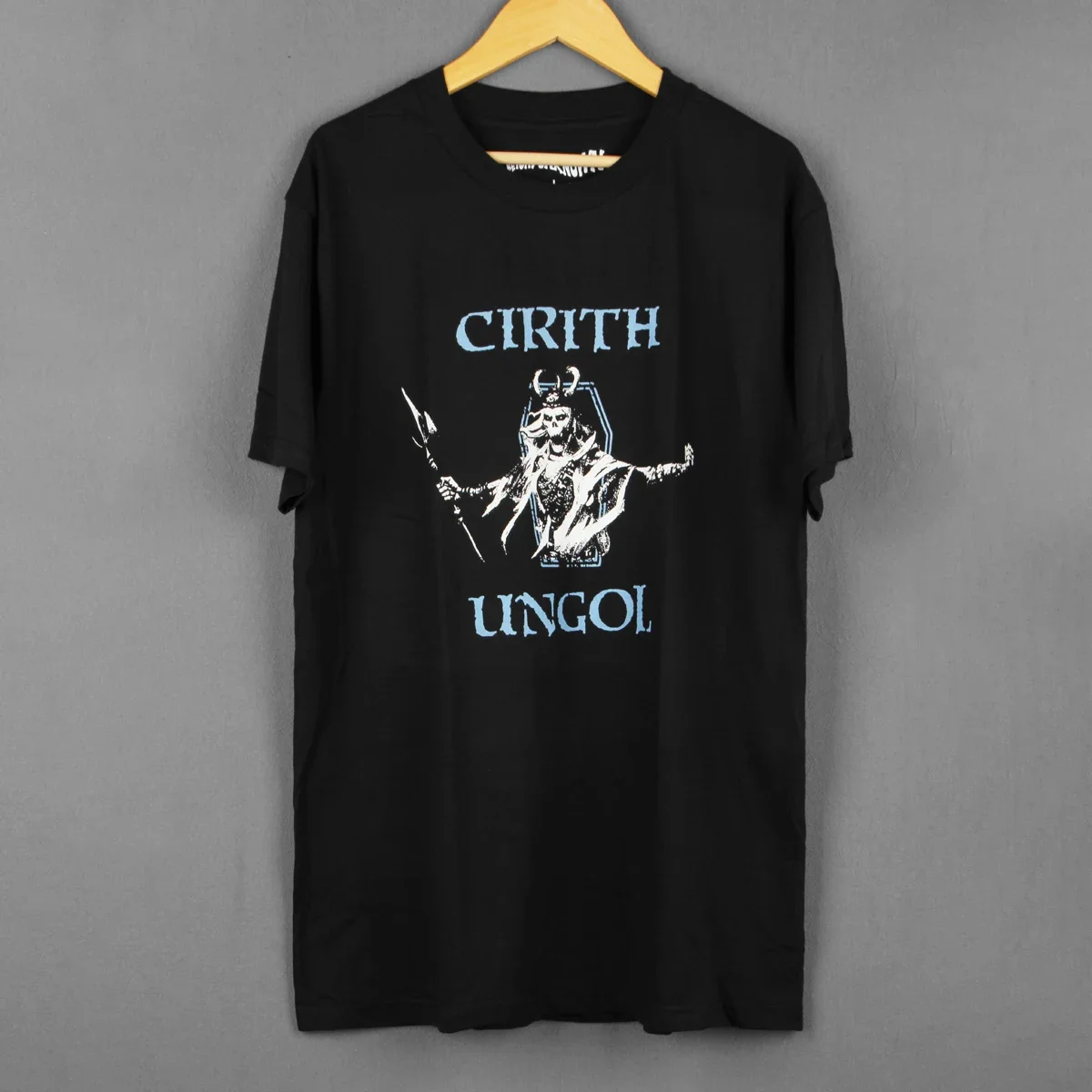 Cirith Ungol T-Shirt Manilla Road Pagan Altar Witchfinder General Heavy Metal Cotton Men's Clothing Short Sleeve Shirt Tee