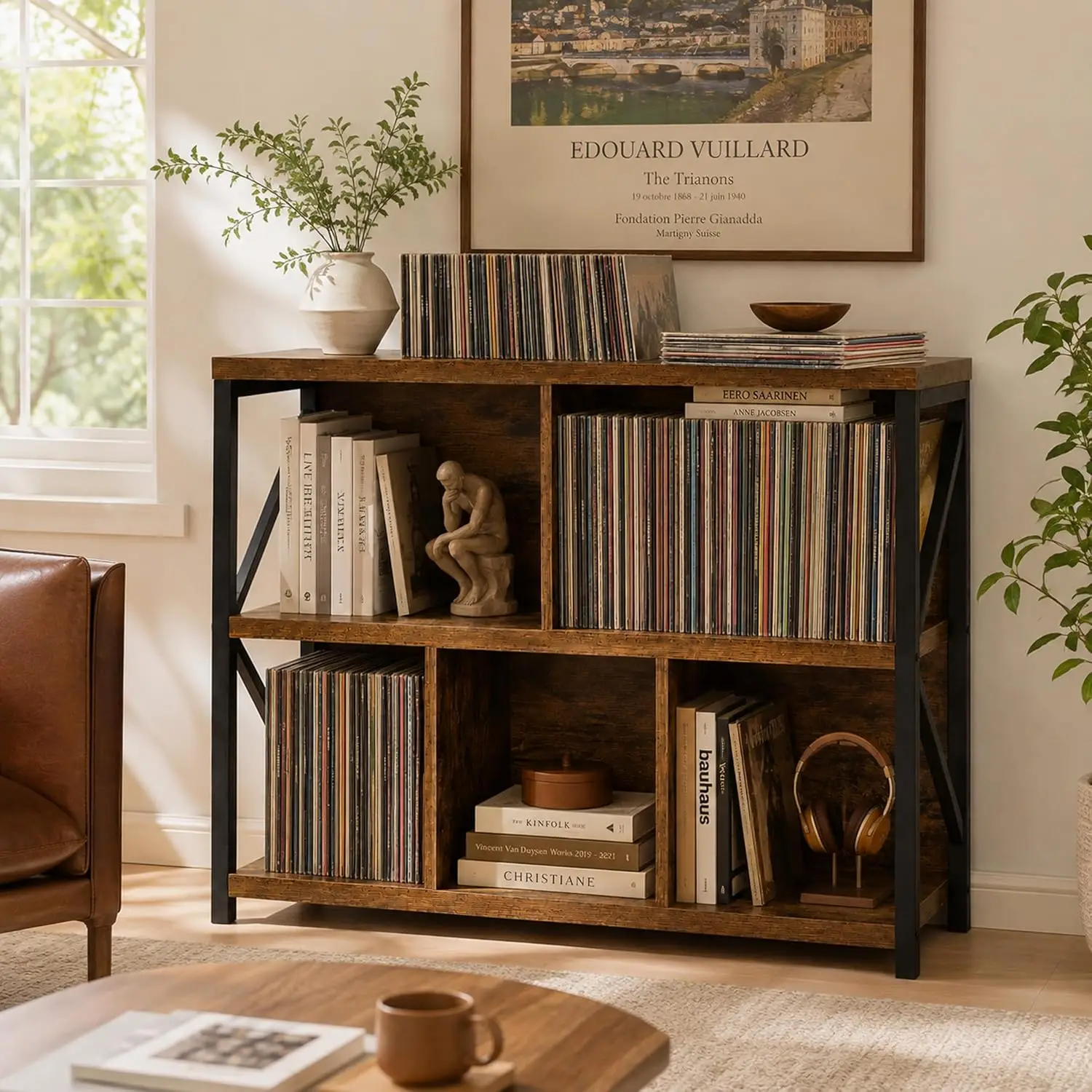 5 Cube Storage Organizer Bookshelf Horizontal 40