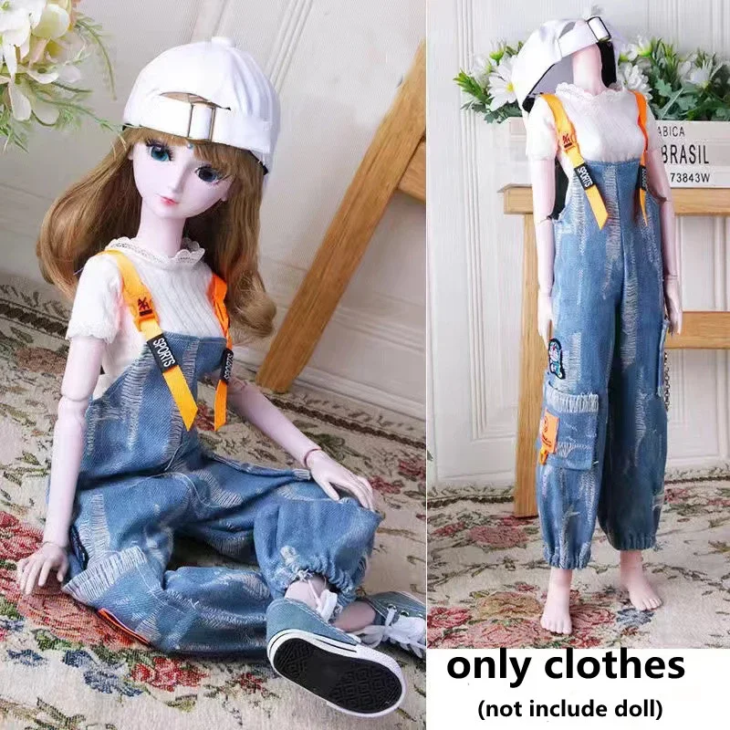 19 Styles Fashion Casual 60cm Doll Clothes Suit 1/3 Bjd/sd Doll Clothes Accessories Girls Doll Gift Kids Toy