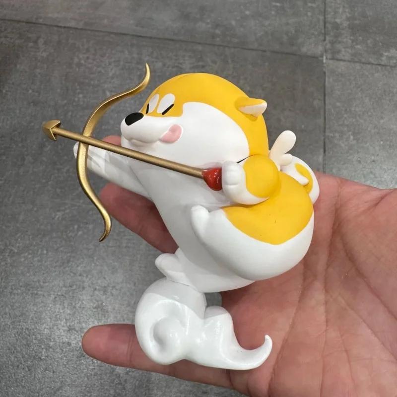 本物の柴犬ライフダイアリーシリーズブラインドボックスコレクションモデルかわいいアニメフィギュア人形ミステリーボックス装飾サプライズギフトおもちゃ