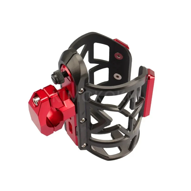 For BMW YAMAHA Honda Benelli Motorcycle Cup Holder CNC Aluminum Beverage Water Bottle Drink Cup Holder Universal Accessories