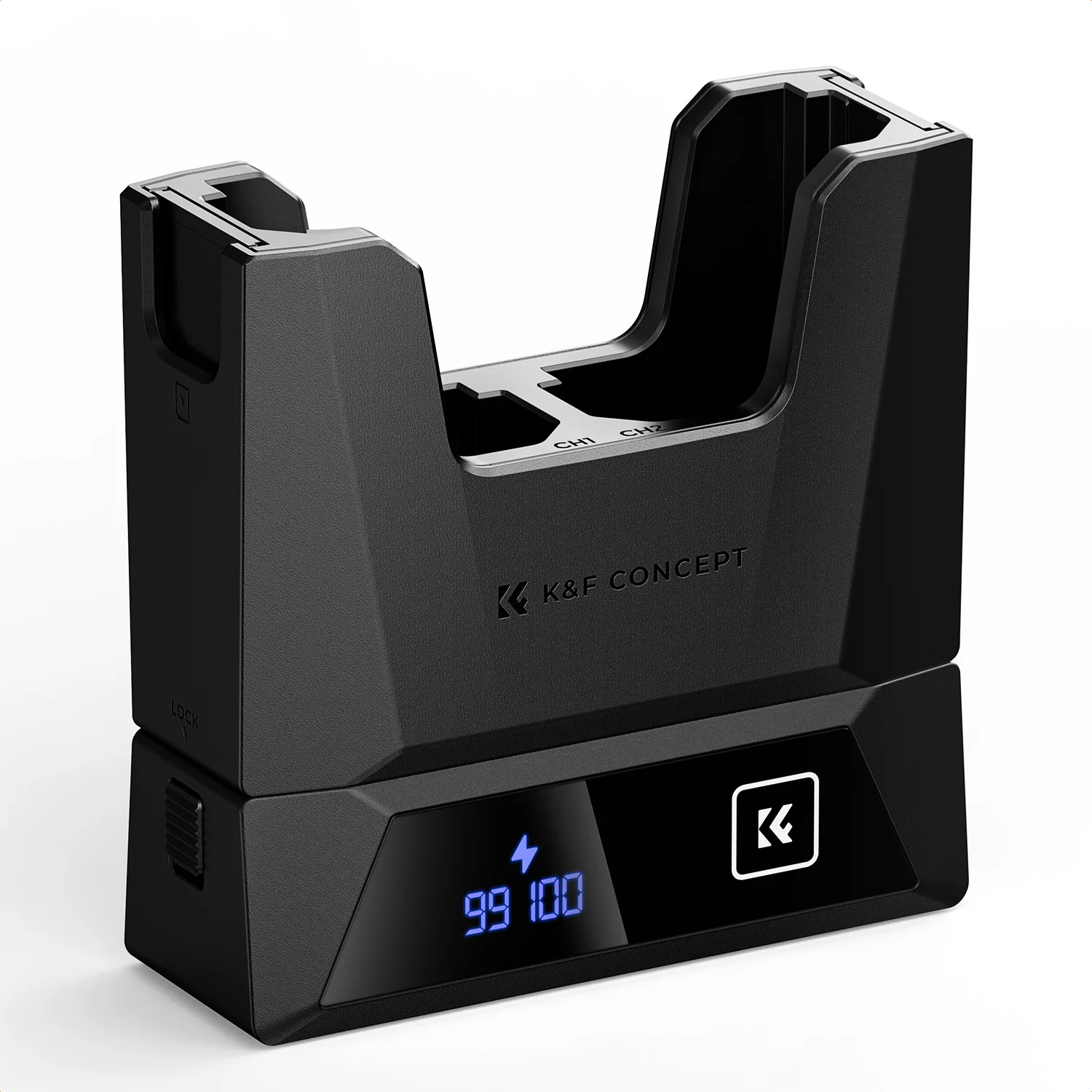 

K&F Concept NP FZ100 18W Fast Charger Dual Slots PD Type C for NP-FZ100 Battery for Sony A9 A7M4 A7R5 A7C ZVE1 A6700 A7