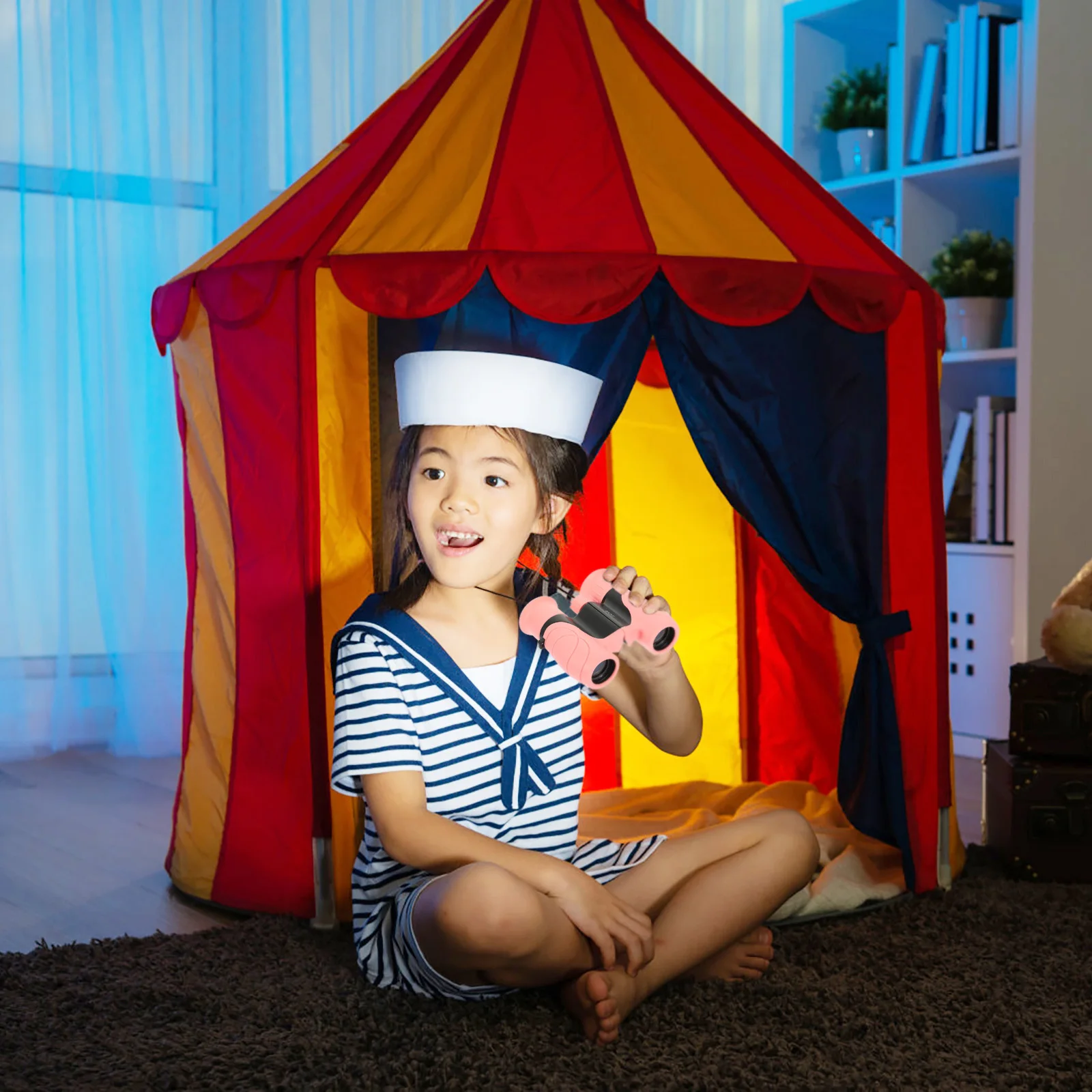 

1Set Mini Outdoor for Kids Portable Lightweight High Definition Handheld Telescope Exploration Gift