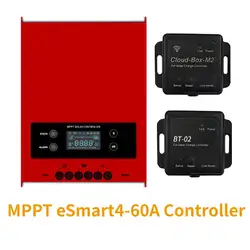 Intelligent MPPT Solar Charge Controller eSmart 60A Panel Charger Regulateur Lithium Battery 12V 24V 36V 48V With Wifi App