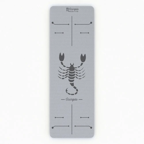 Scorpio TPE 요가 매트, 미끄럼 방지, 친환경 피트니스 매트, 전문 운동 매트, 가정용 필라테스 