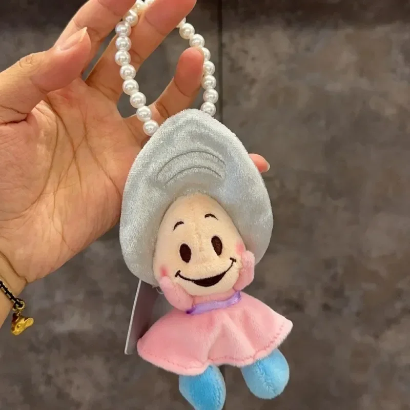 Genuine Disney Baby Oyster Series Plush Doll Pearl Pendant Anime Peripheral Ag Decoration Children Toy Kawaii Girl Heart Gifts