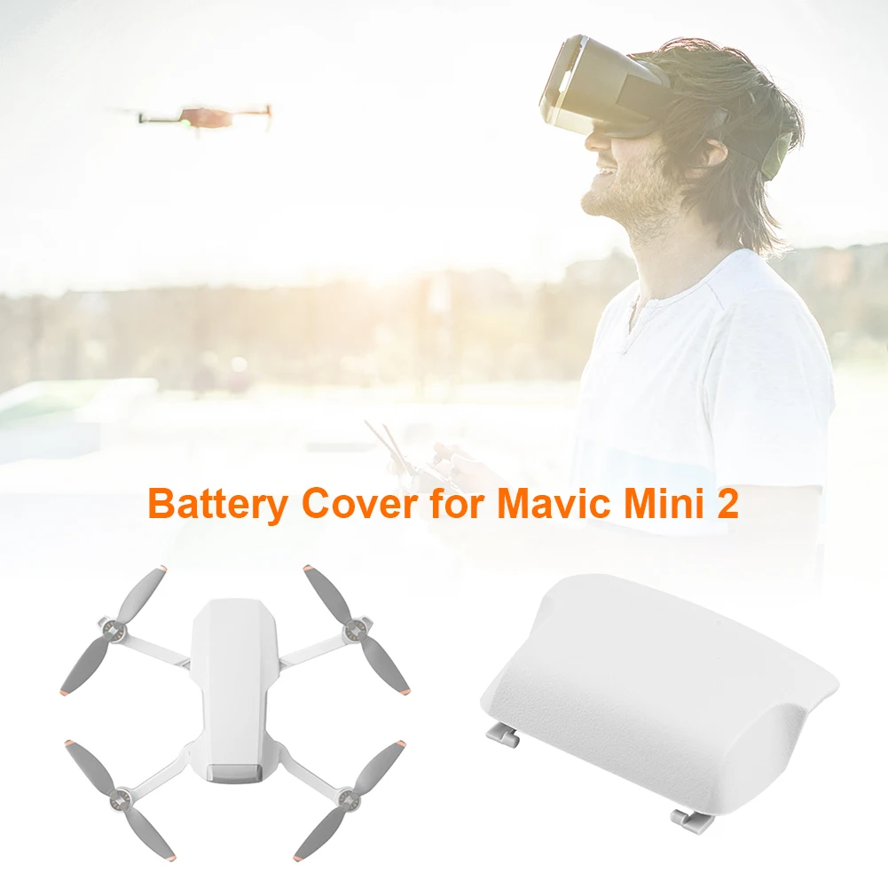 Capa de plástico para bateria de drone, peças de reposição, suporte protetor, acessórios para dji mavic mini 2 quadcopter