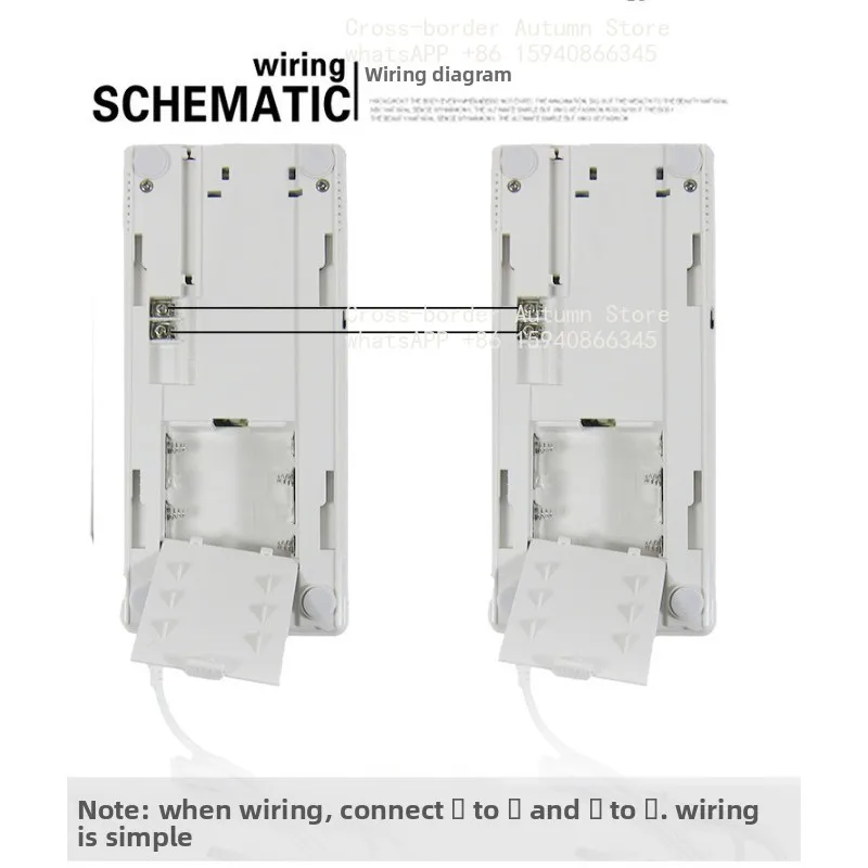 Household wired indoor call two-way call intercom, telephone intranet for the elderly doorbell for conference warehouses