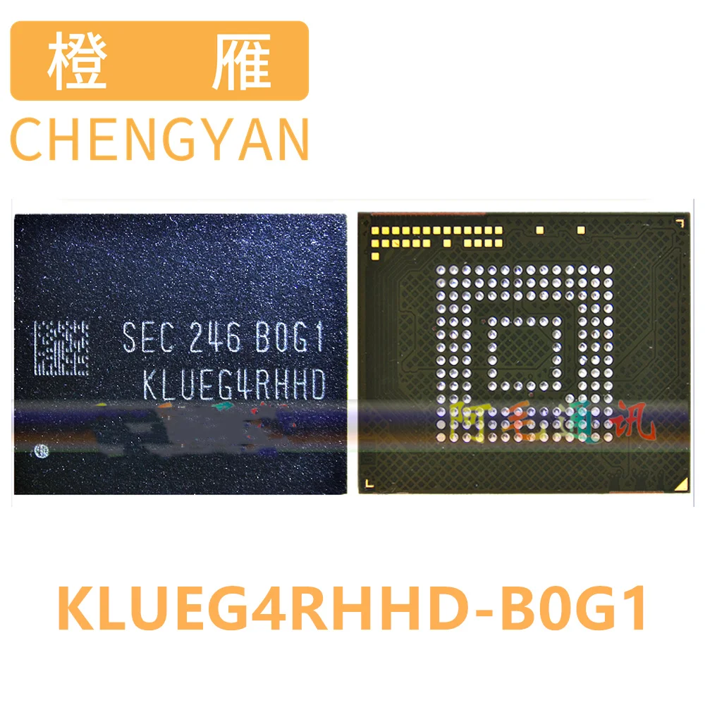 CHENGYAN 1-5pcs Original new KLUEG4RHHD-B0G1 256G UFS4.0 BGA153 11*13MM chip ic