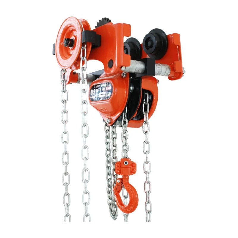 Bloque de cadena manual VT de polipasto inteligente de fitness personalizado con carro