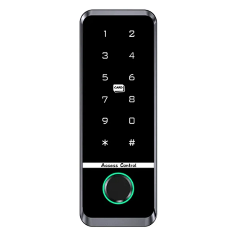 

WIFI TUYA App Biometric Fingerprint Access Controller Keypad IP66 Component Waterproof Standalone Door Access Control System(A)