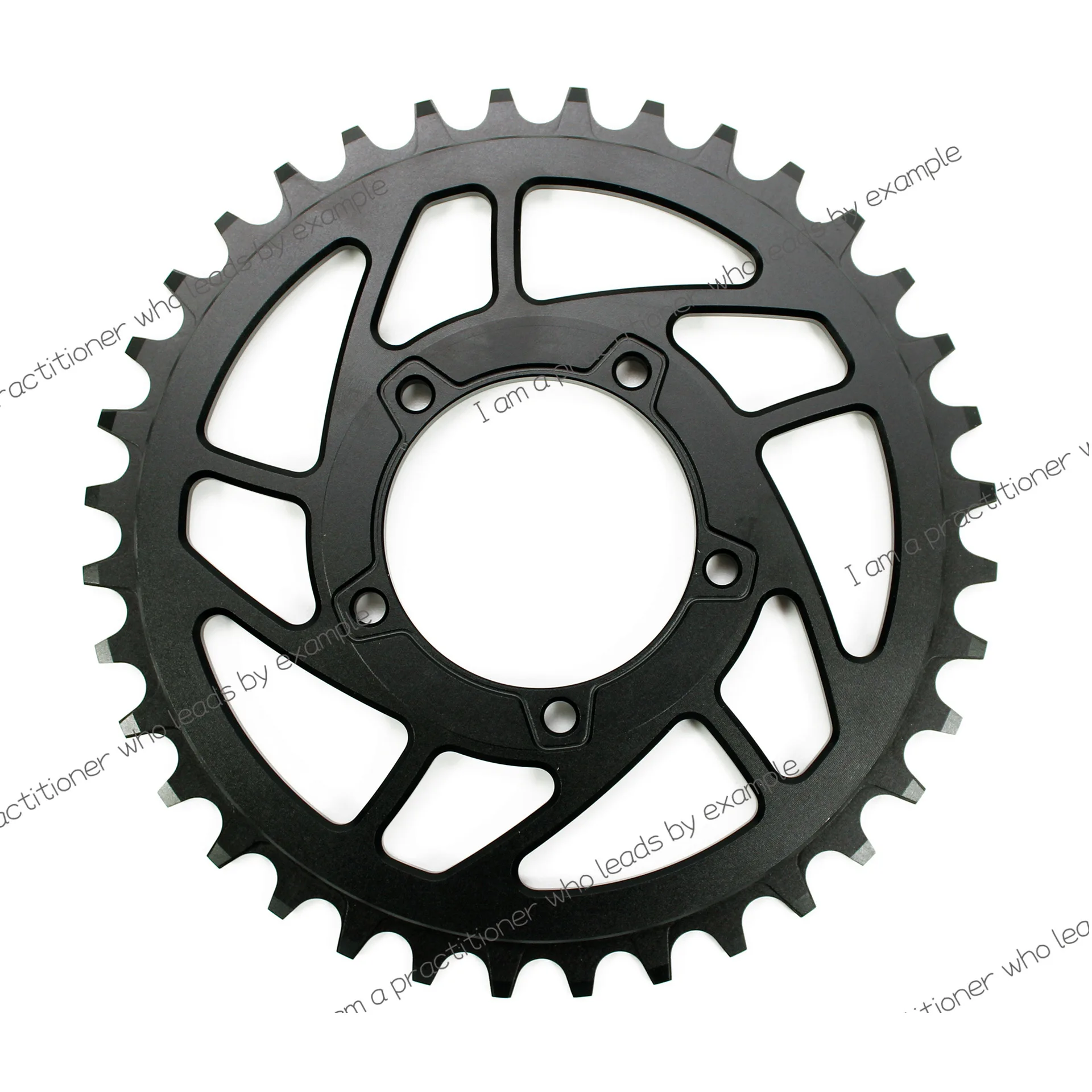 36 teeth for octagonal central motor BBS 01 02 series 36T tooth plate aluminum alloy 6061-T6 positive and negative teeth